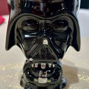 Star Wars Black Helmet Mug Hand Painted